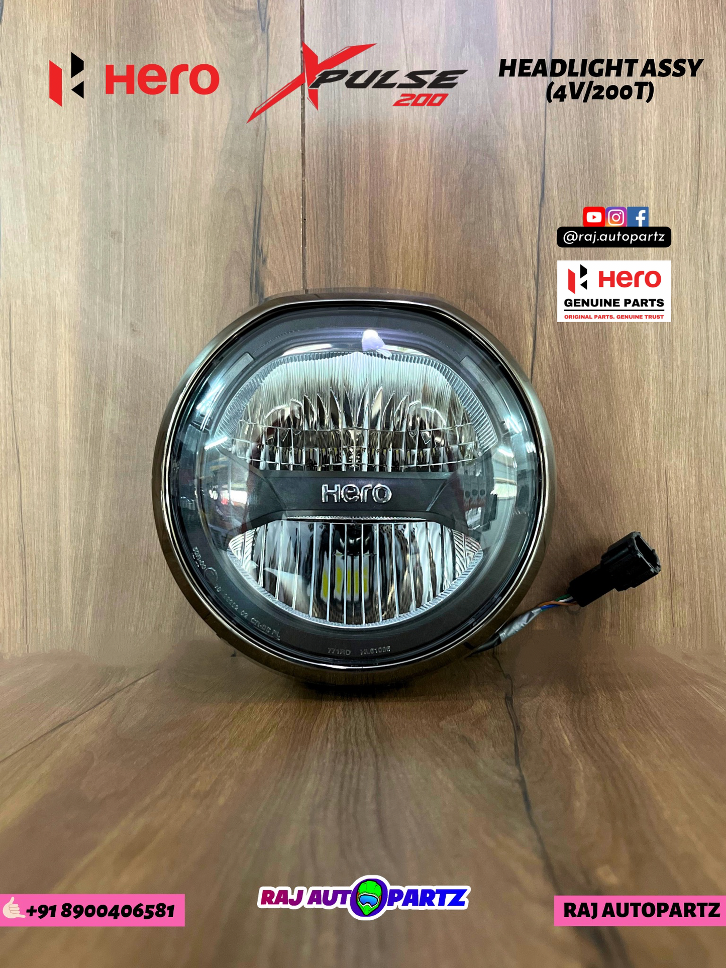 XPULSE 200 ( 4V / 200T ) HEADLIGHT ASSEMBLY