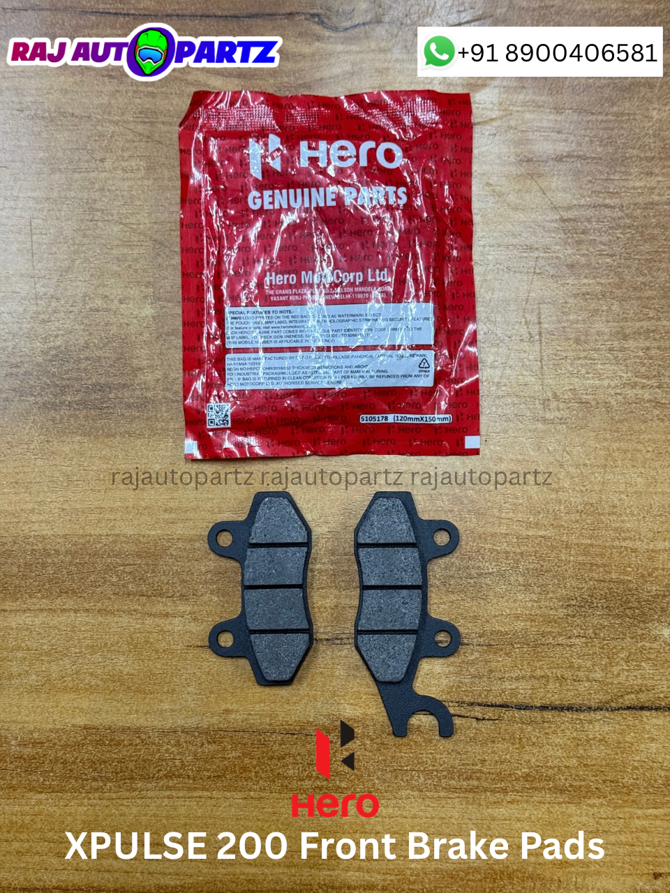 HERO XPULSE 200 FRONT BRAKE PADS