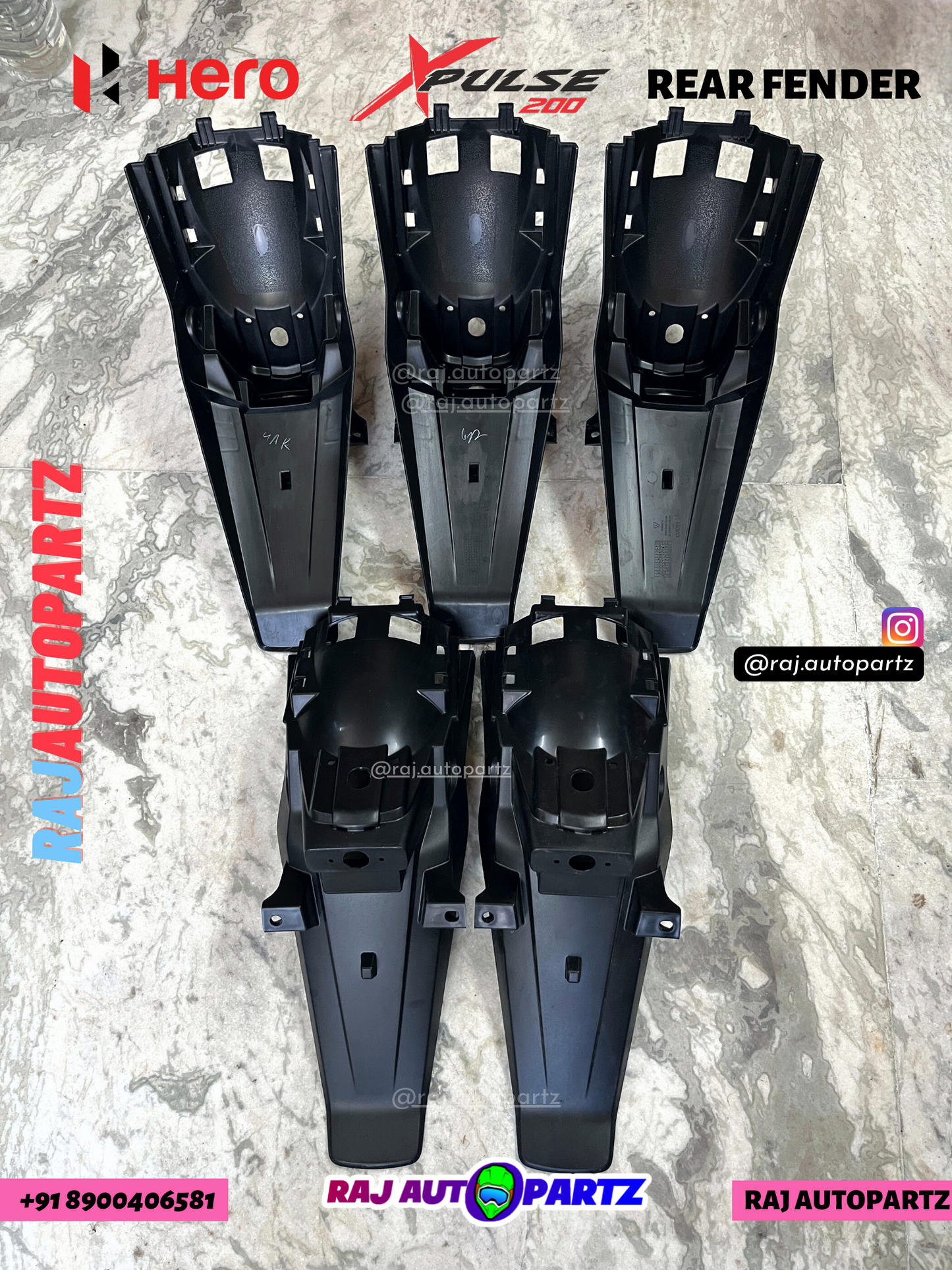 XPULSE 200 REAR FENDER