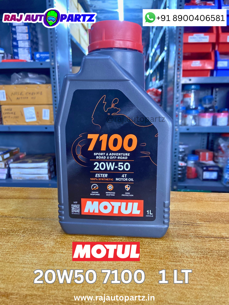 MOTUL 20W50 4T 7100 1 LT
