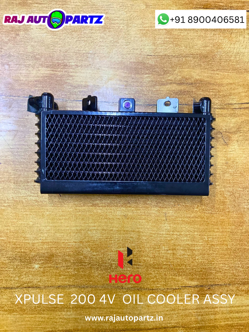 XPULSE 200 4V OIL COOLER ASSEMBLY