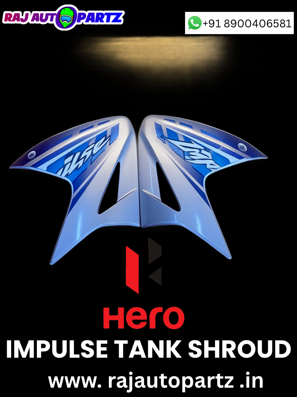 IMPULSE TANK SHROUD BLUE COLOUR