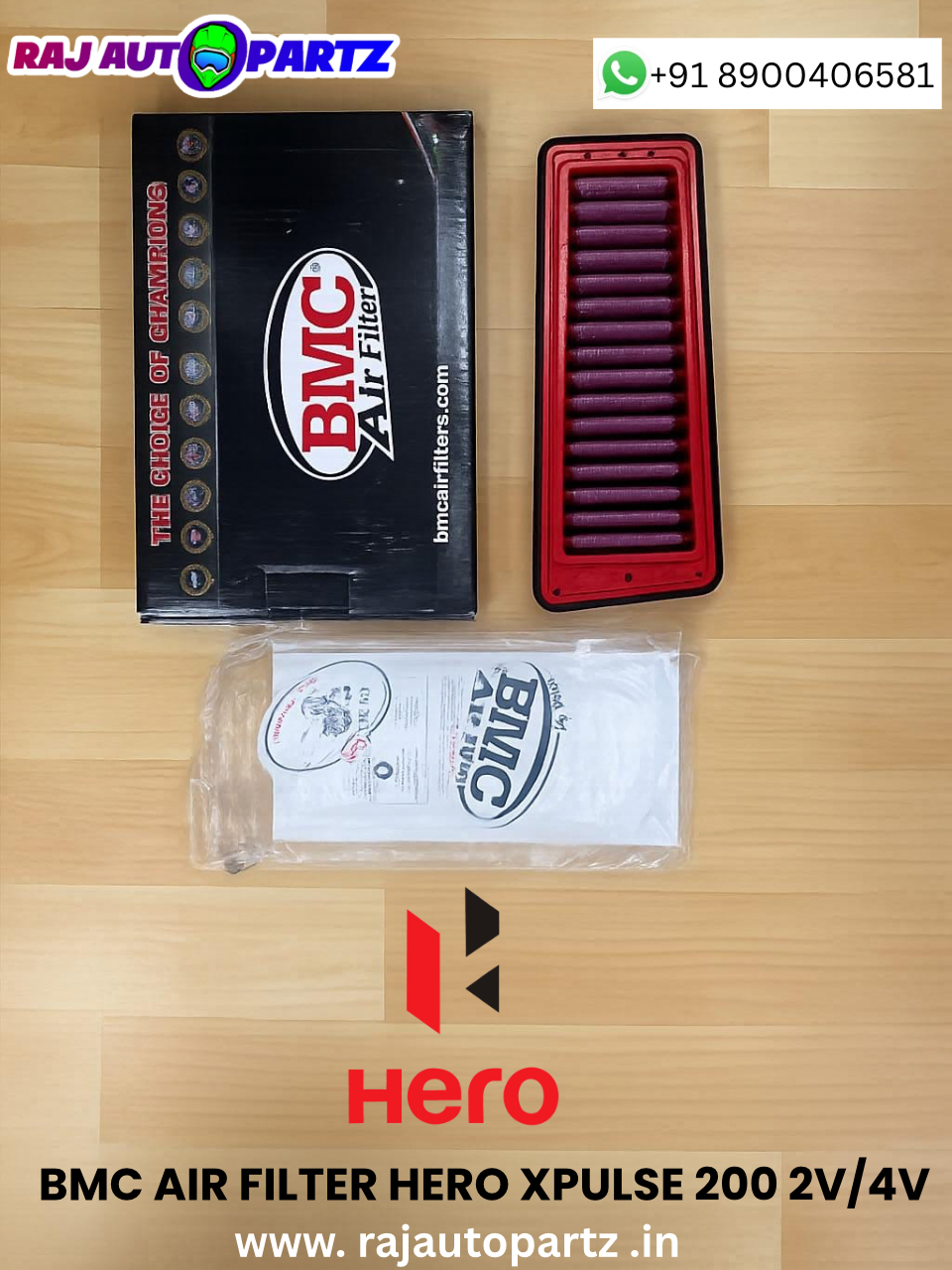 BMC AIRFILTER HERO XPULSE 200 2V /4V