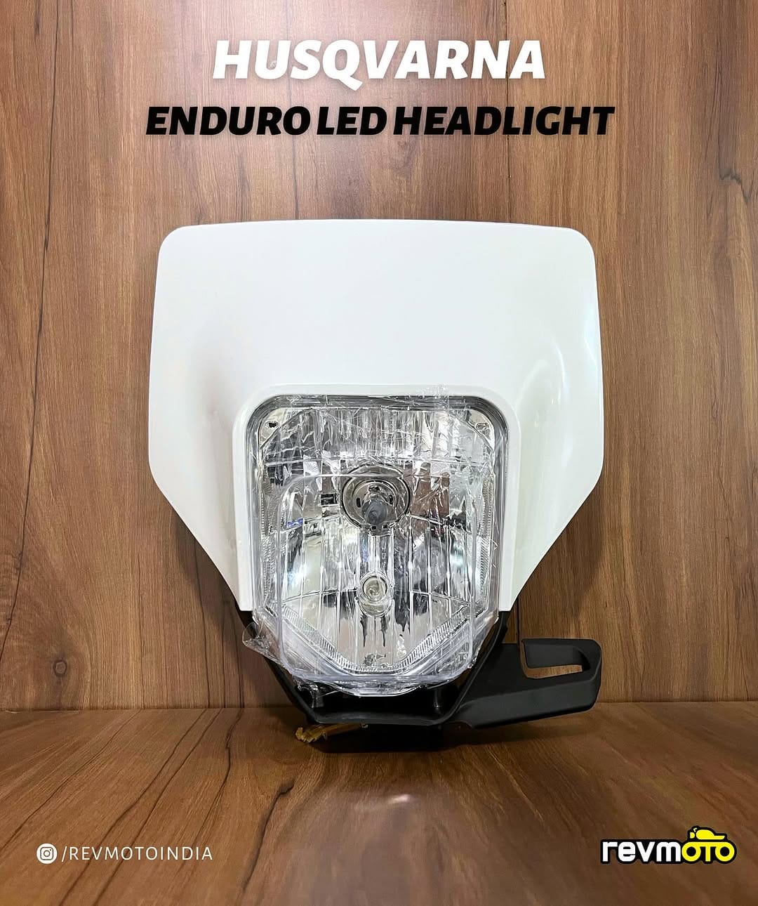 HUSQVERNA ENDURO LED HEADLIGHT ( WHITE )
