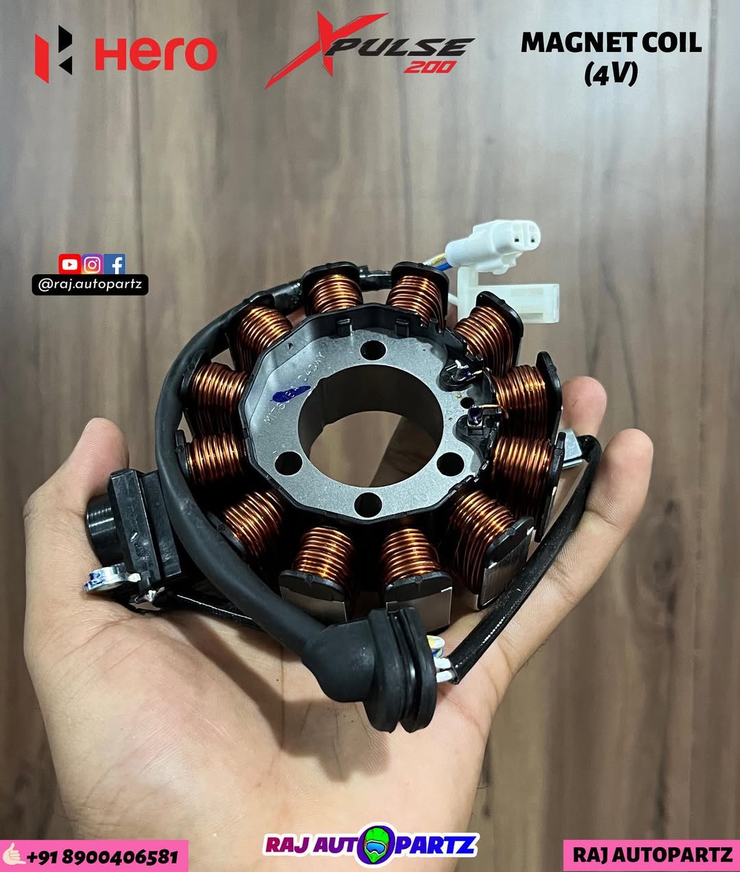 HERO XPULSE 200 4V MAGNET COIL 4V
