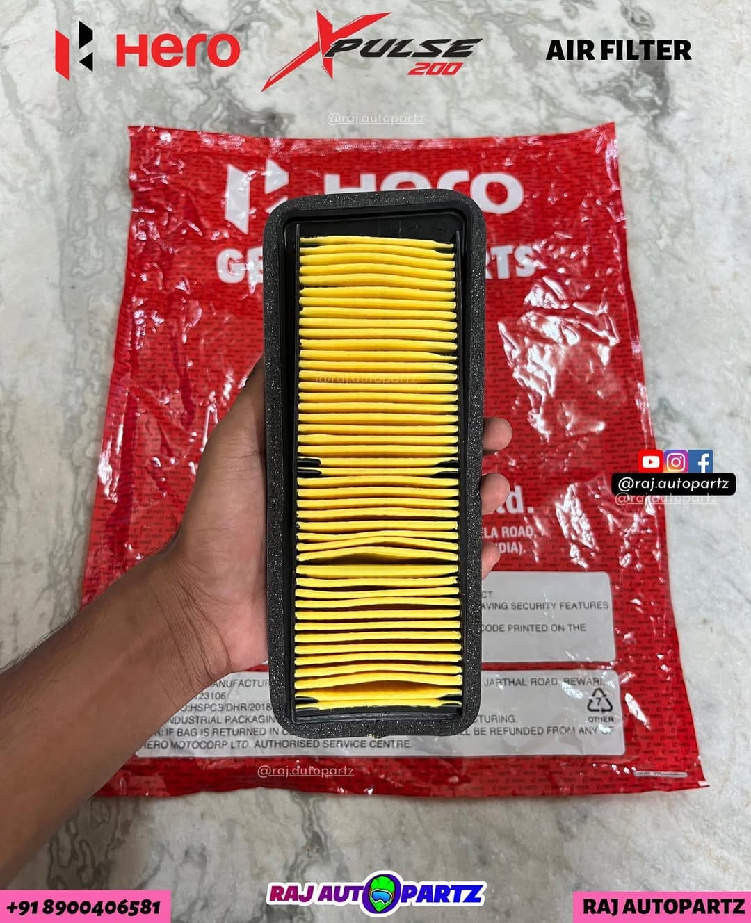 HERO XPULSE 200 AIR FILTER