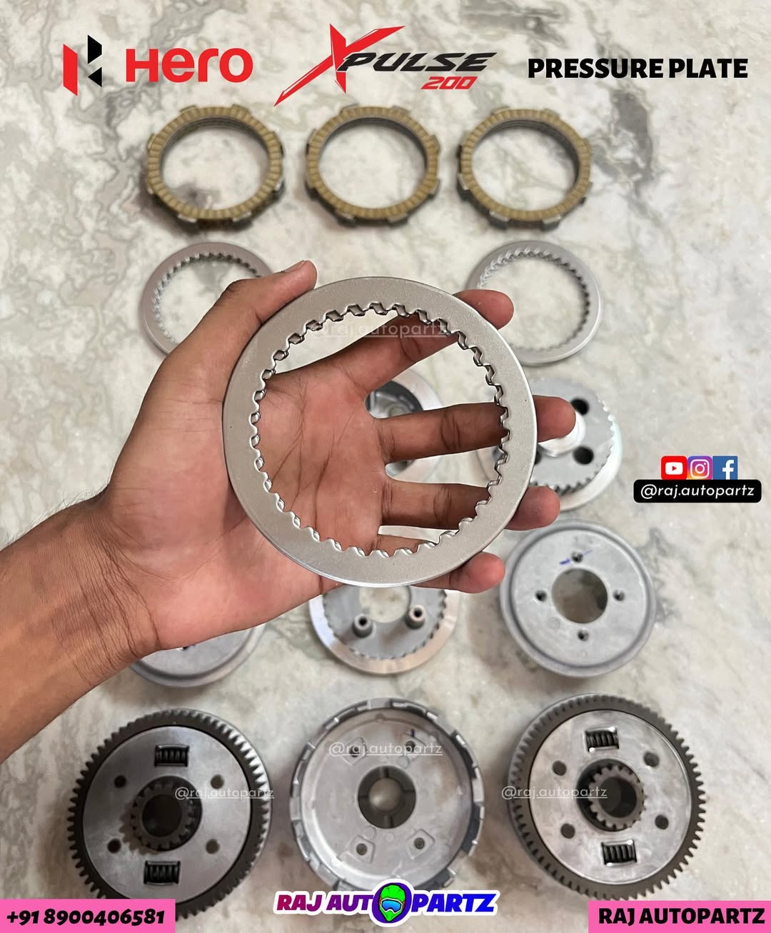 HERO XPULSE 200 PRESSURE PLATE