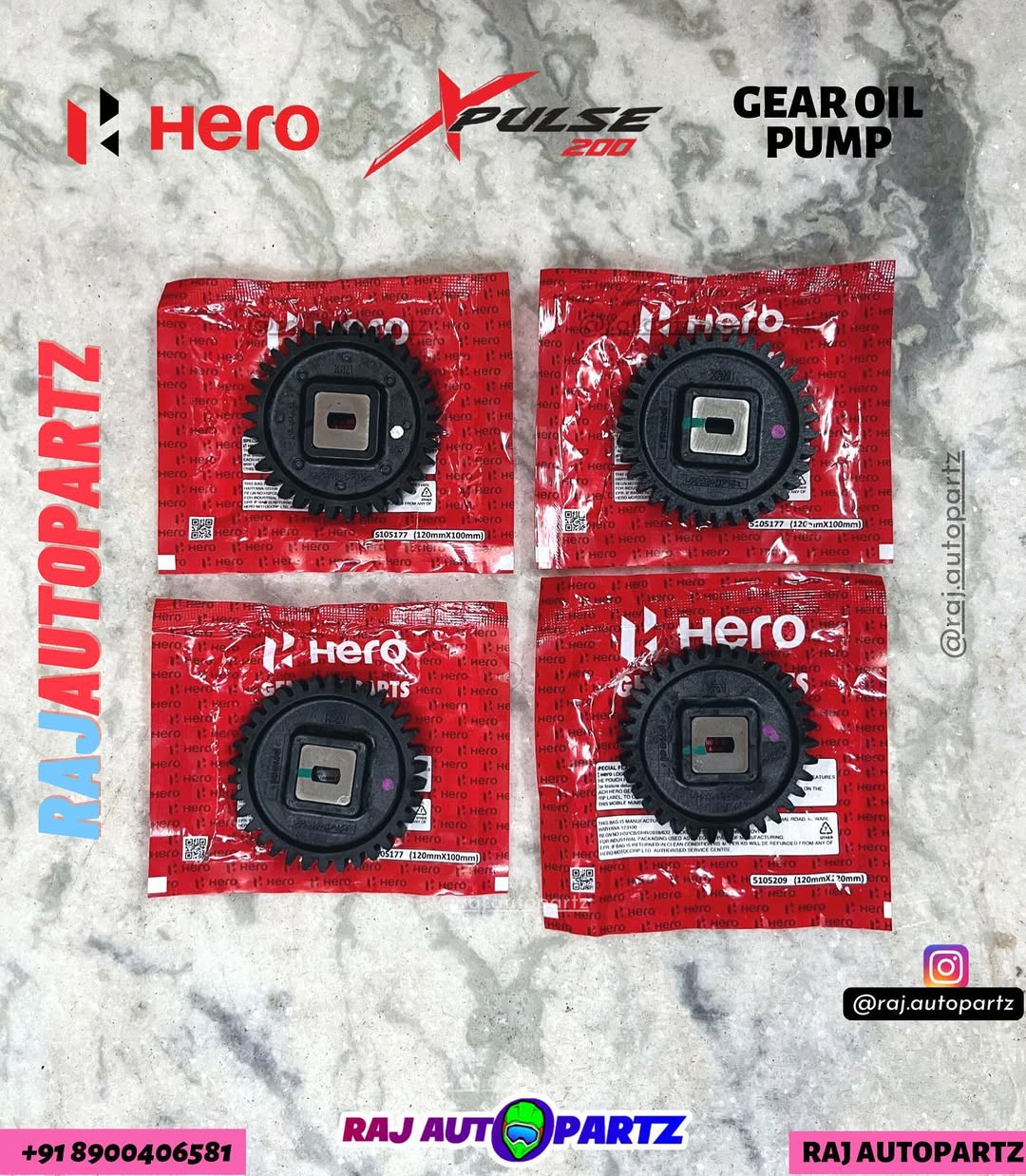 HERO XPULSE 200 GEAR OIL PUMP