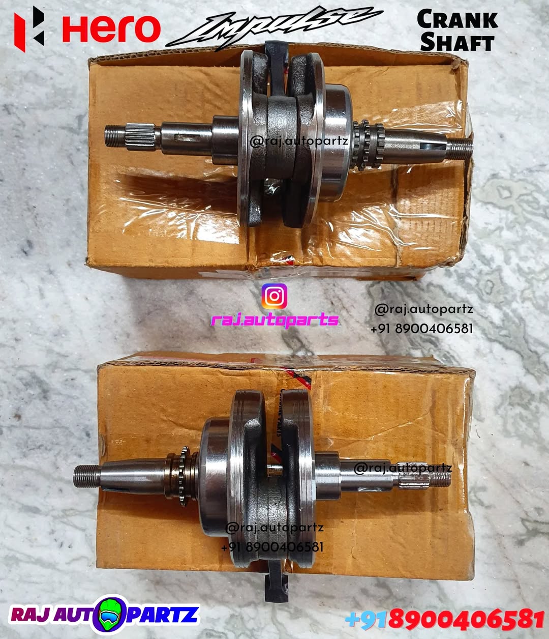HERO IMPULSE CRANK SHAFT