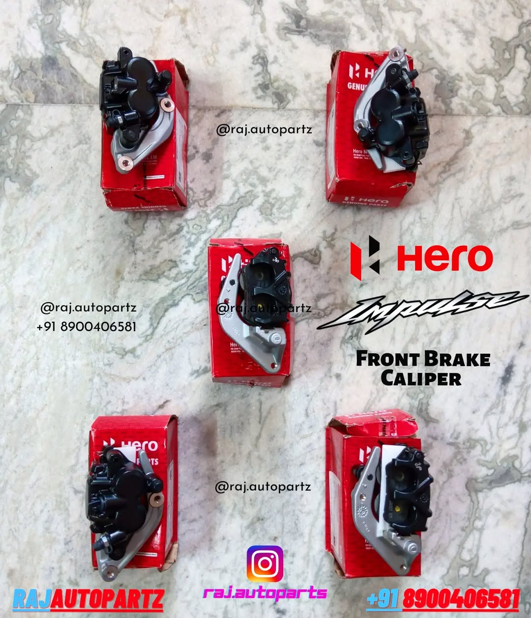 HERO IMPULSE FRONT BRAKE CALIPER