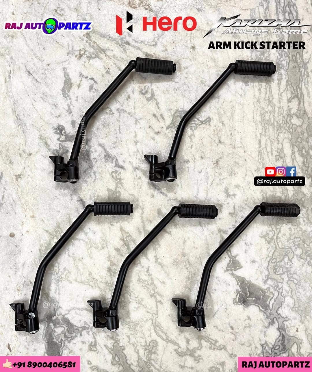 HERO KARIZMA ARM KICK STARTER