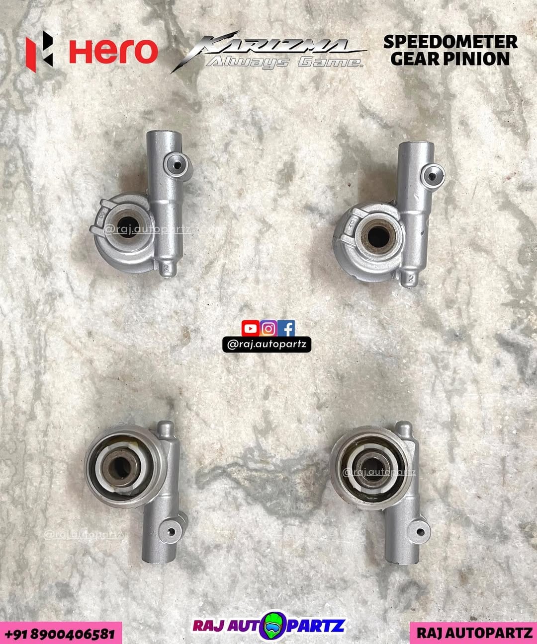 HERO KARIZMA SPEEDOMETER GEAR PINION