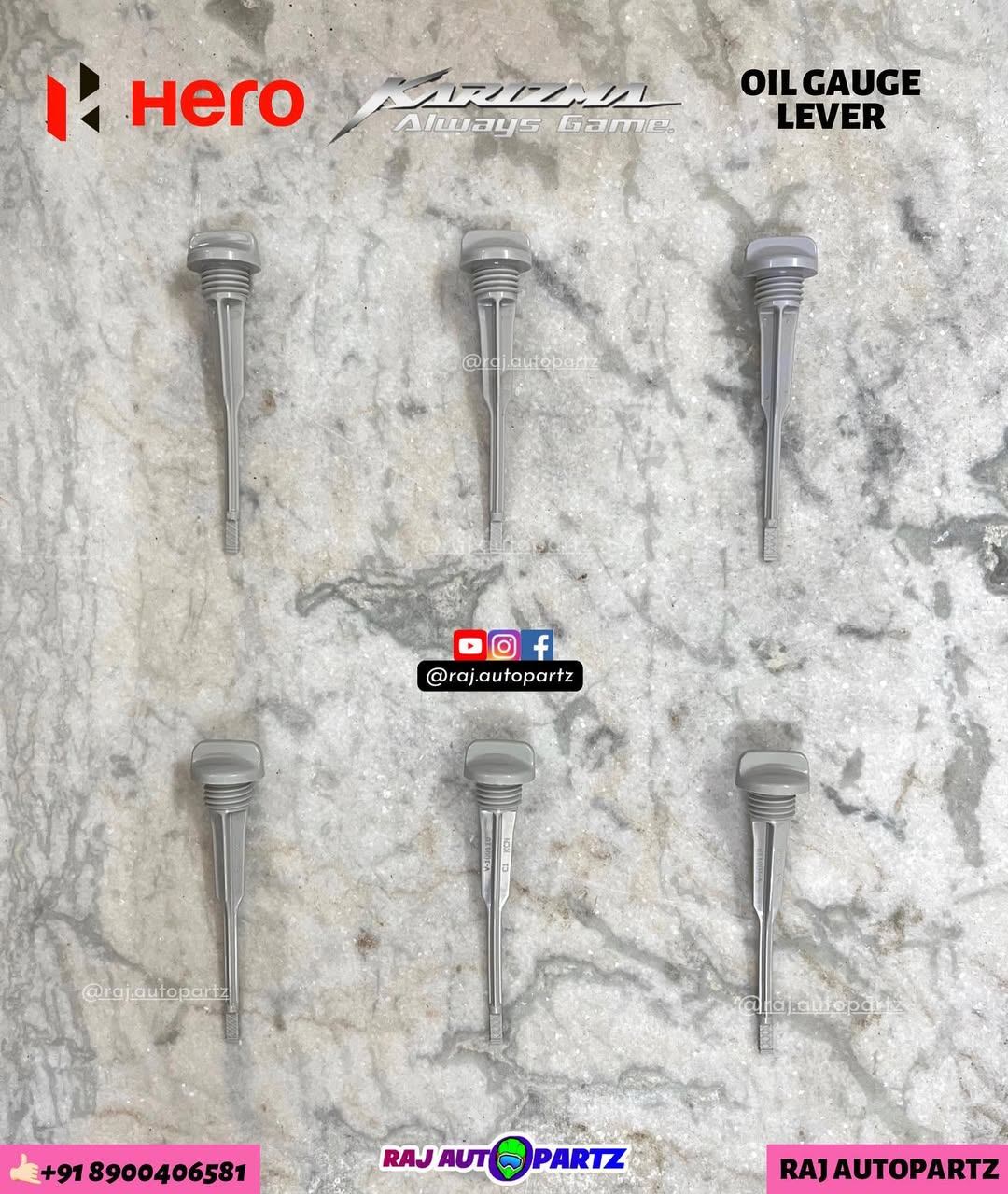 HERO KARIZMA OIL GAUGE LEVER