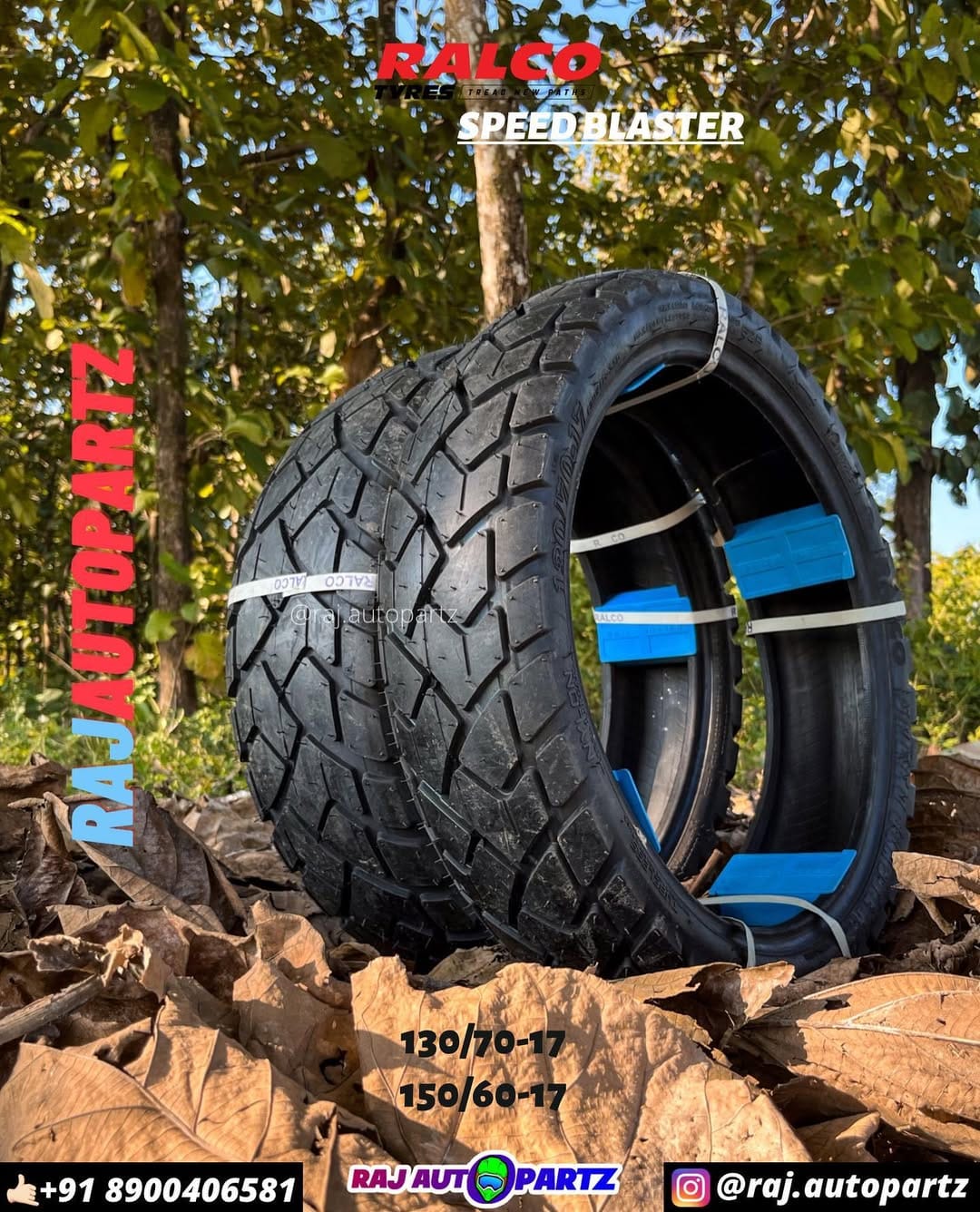 RALCO SPEEDBLASTER TYRES ( 150/60-17 )