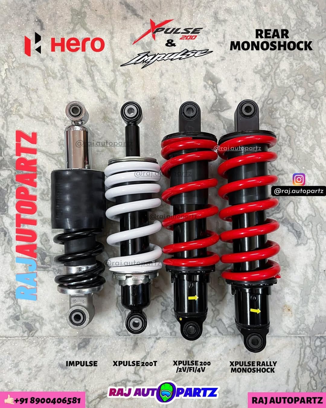 HERO XPULSE 200 REAR MONOSHOCK (2V / 4V)