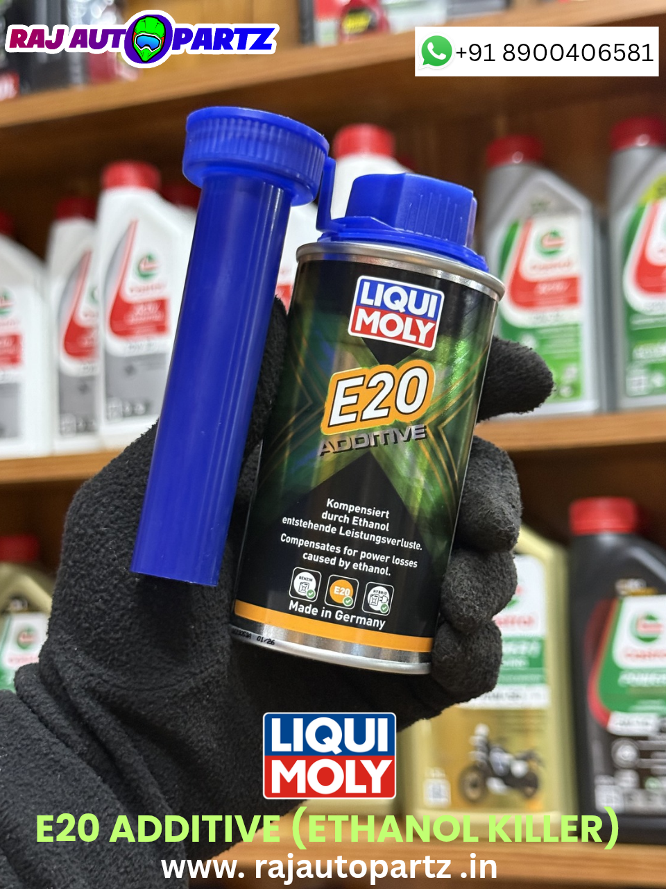 LIQUI MOLY E20 ADDITIVE (ETHANOL KILLER) 150ML