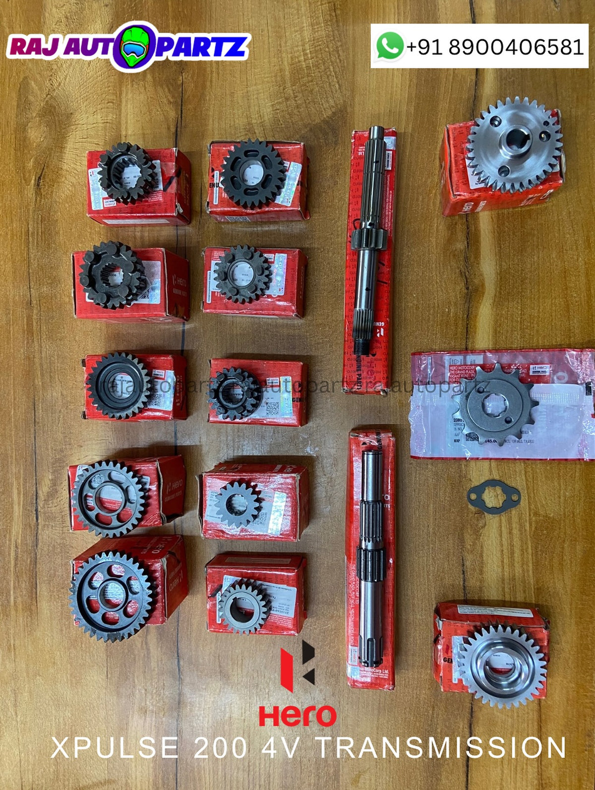 XPULSE 200 4V GEAR BOX TRANSMISSION