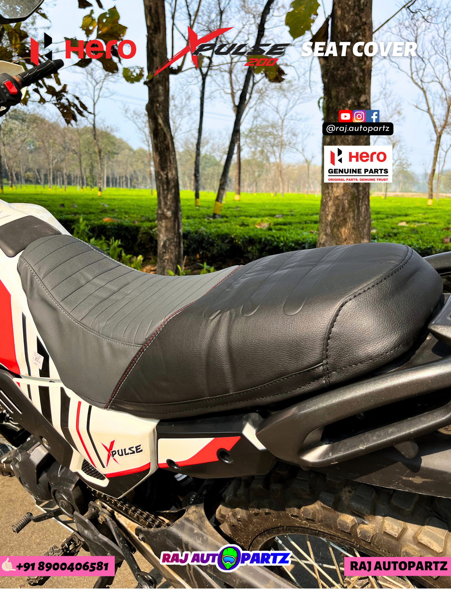 XPULSE 200 SEAT COVER