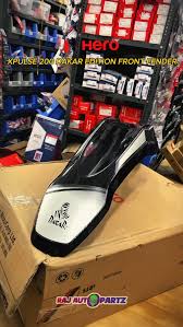 XPULSE 200 FRONT FENDER BLACK(DAKAR EDITION STICKER)