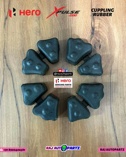 HERO XPULSE 200 REAR WHEEL DAMPERS (COUPLING RUBBER)