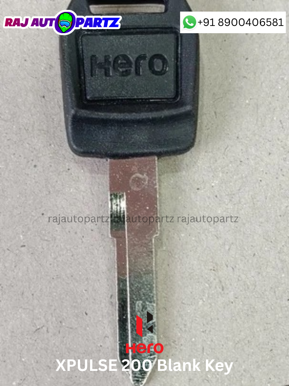 HERO XPULSE 200 BLANK KEY