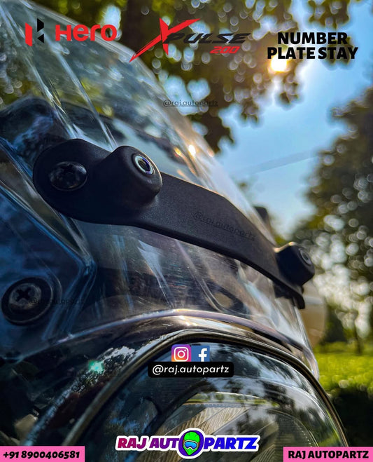 HERO XPULSE 200 NUMBER PLATE STAY