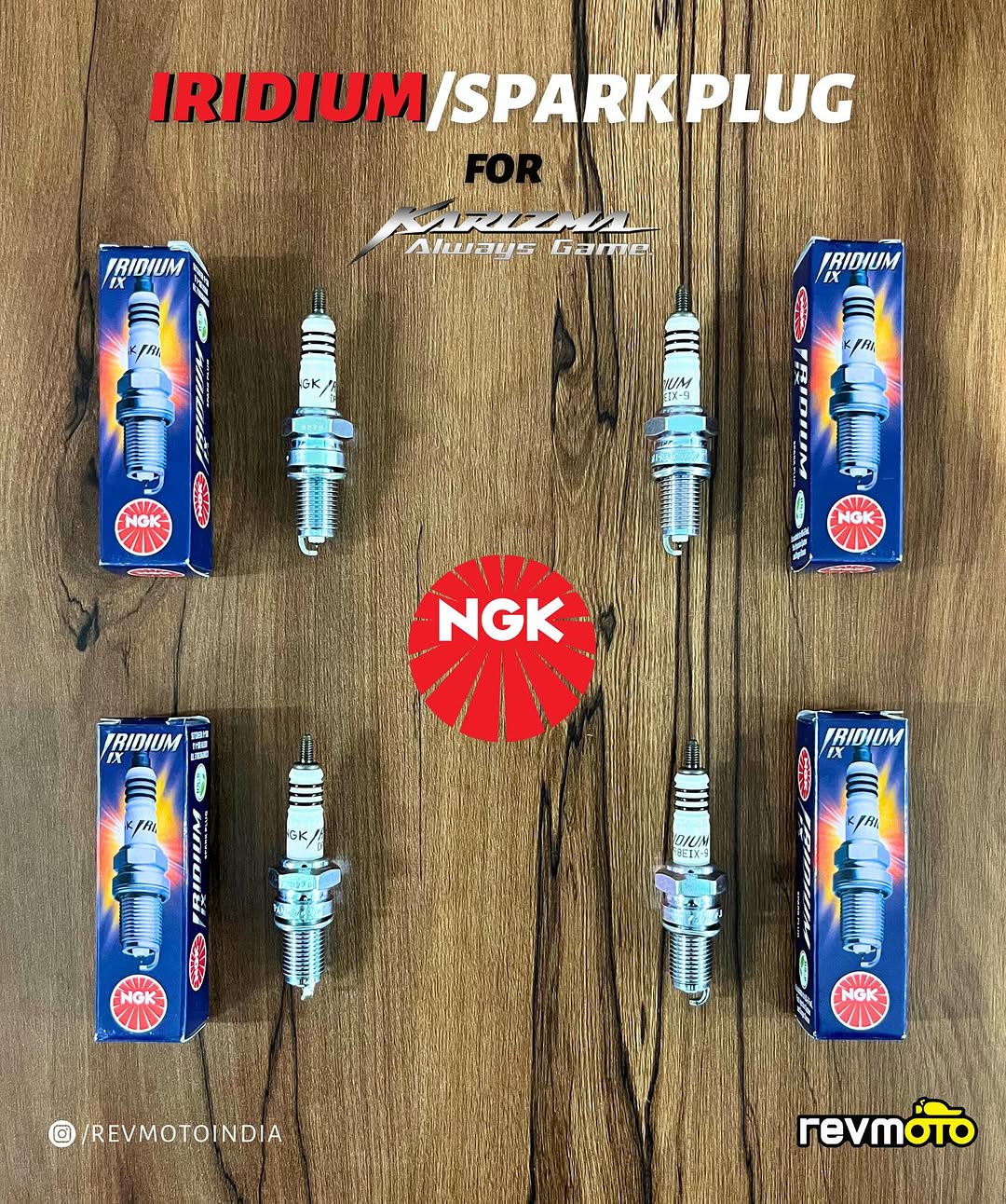 HERO KARIZMA NGK IRIDIUM SPARK PLUG