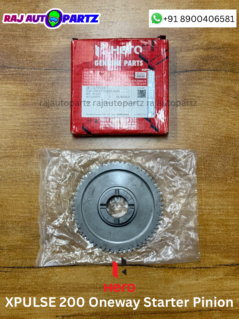 HERO XPULSE 200 2V/4V Oneway Starter Pinion