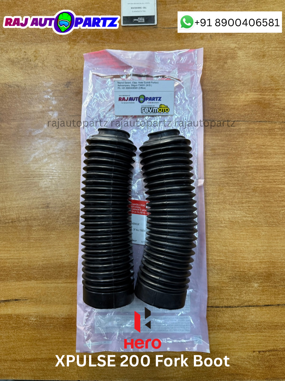 HERO XPULSE 200 FORK BOOT (SET)