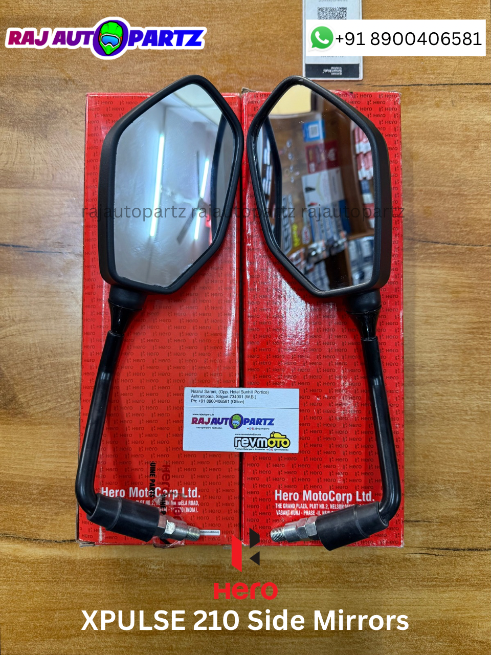 HERO XPULSE 210 MIRRORS