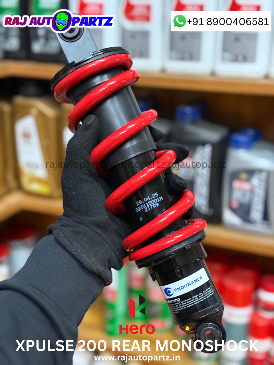 HERO XPULSE 200 REAR MONOSHOCK (2V / 4V)