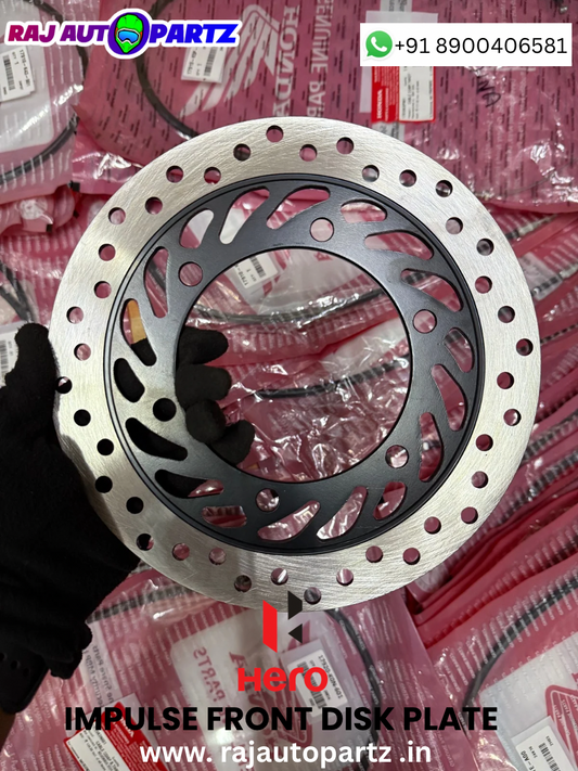 HERO IMPULSE FRONT DISK PLATE (GENUINE QUALITY)