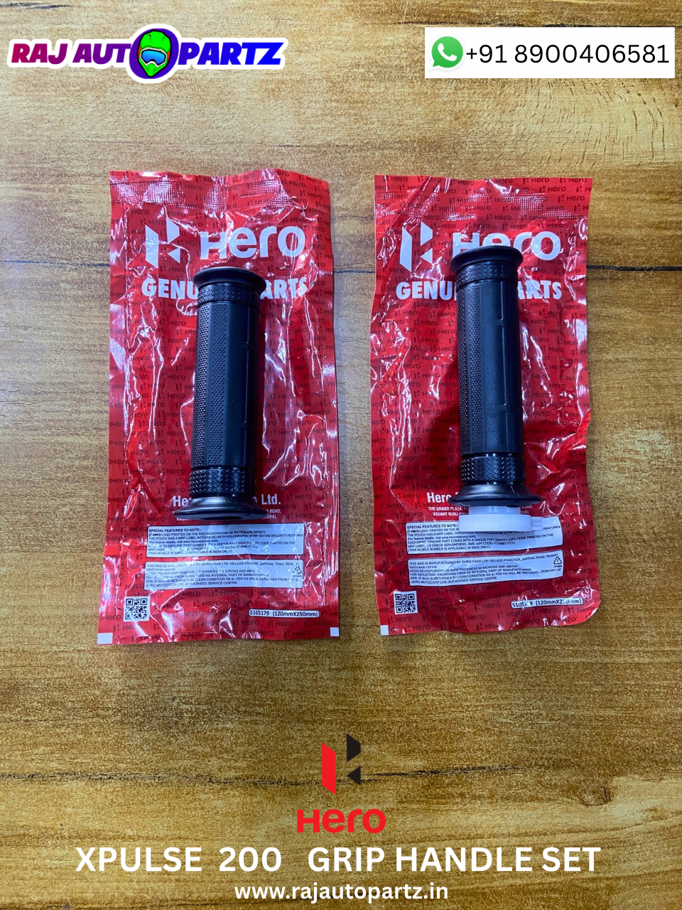 XPULSE 200 GRIP HANDLE SET