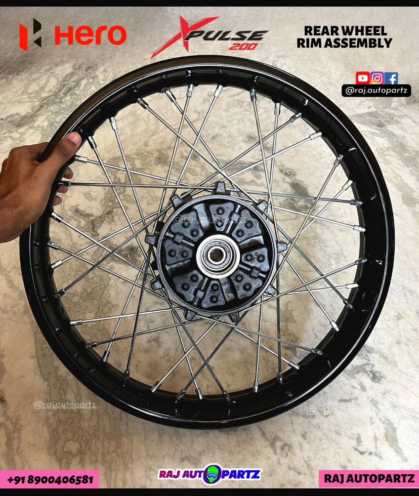 HERO REAR WHEEL RIM ASSAMBLY