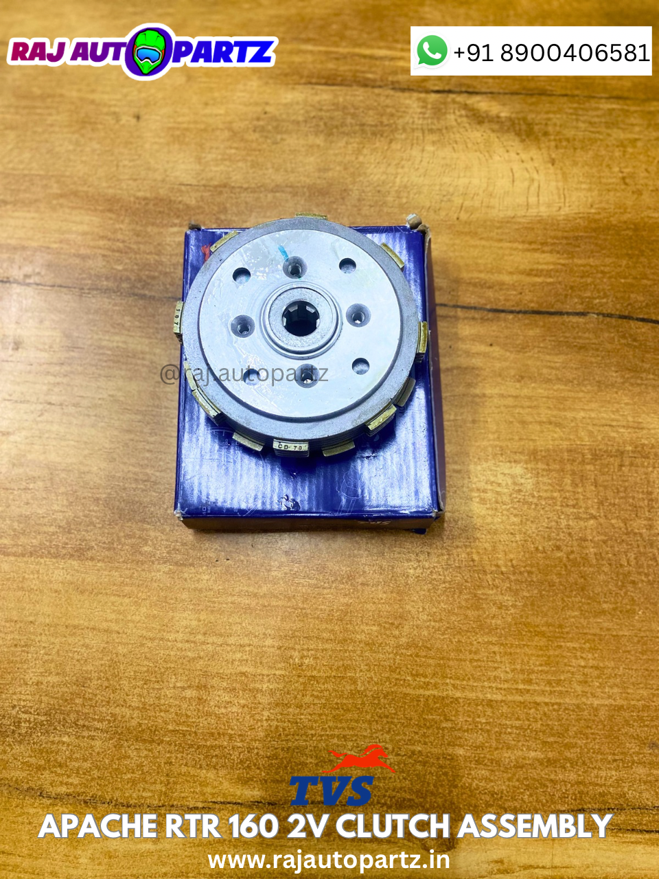 APACHE RTR 160 2V CLUTCH ASSEMBLY