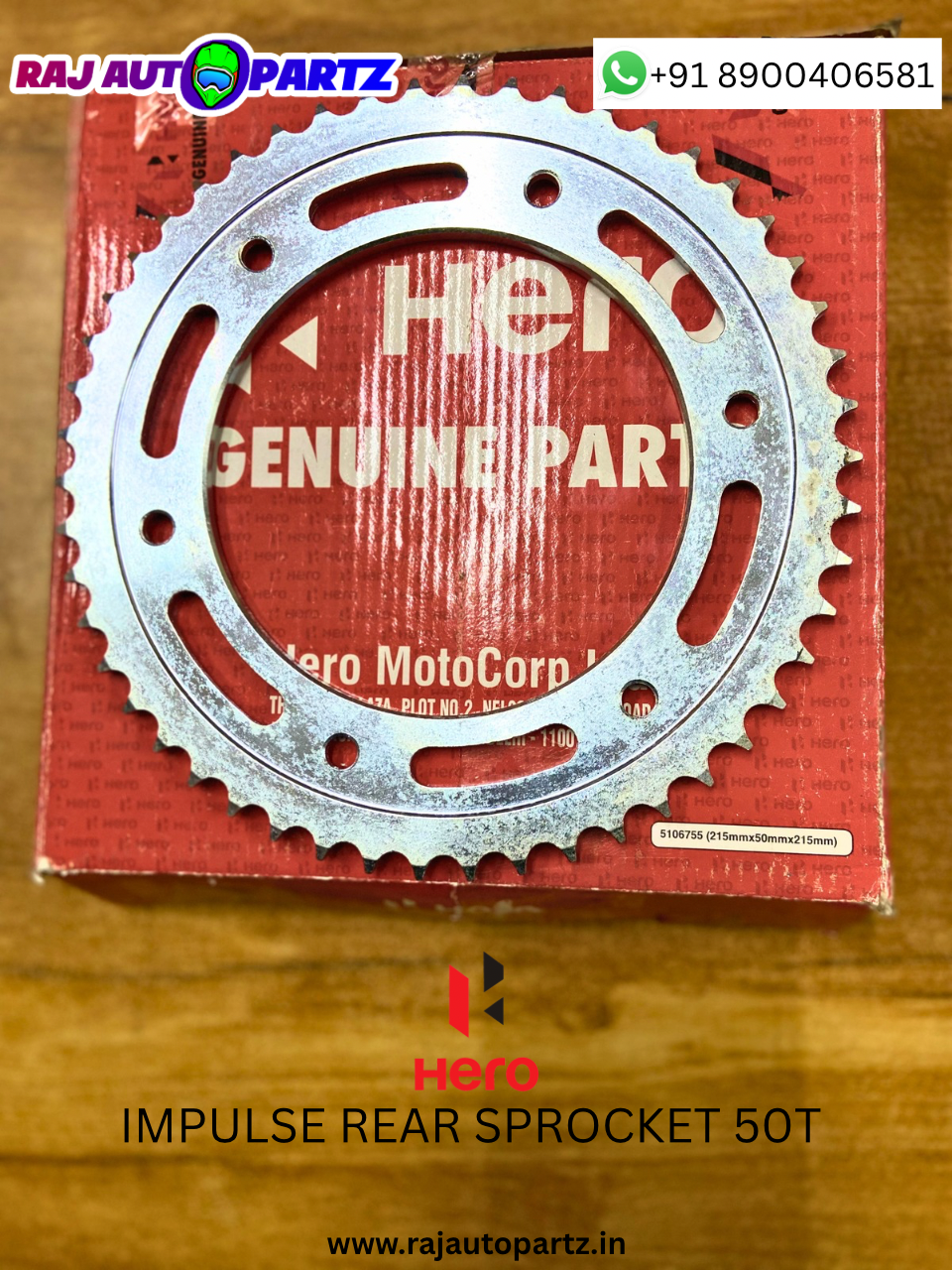 IMPULSE REAR SPROCKET 50T
