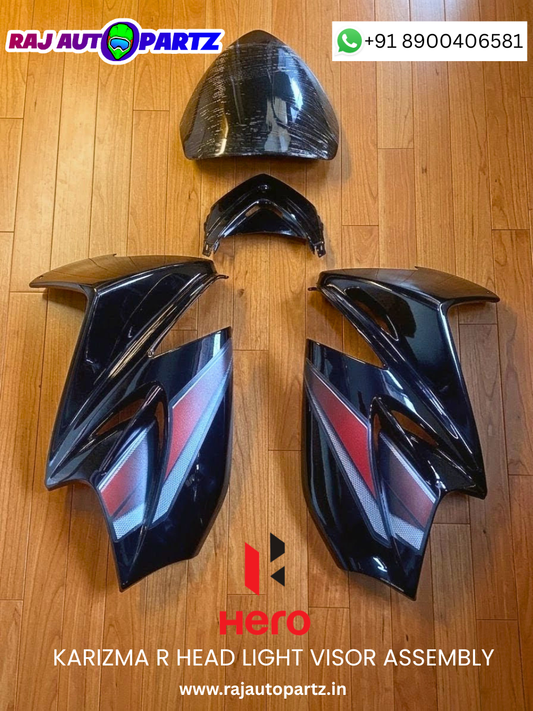 KARIZMA R HEAD LIGHT VISOR ASSEMBLY  ( AFTER MARKET )