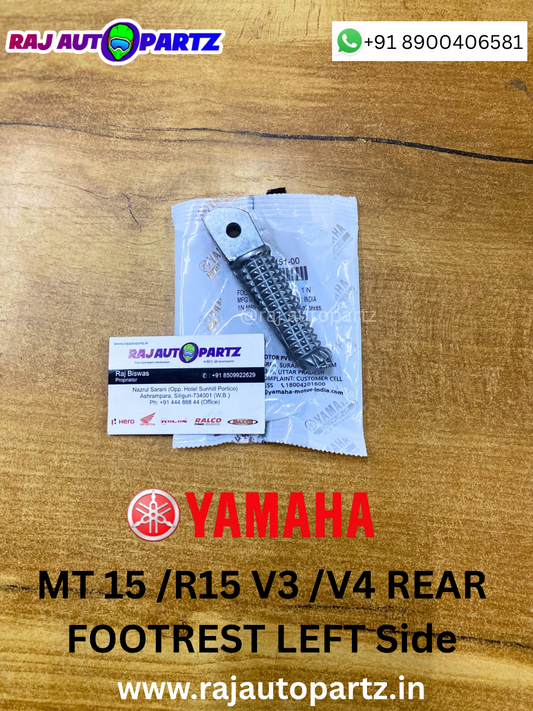 MT 15 /R15 V3/V4  REAR  FOOTREST LEFT SIDE