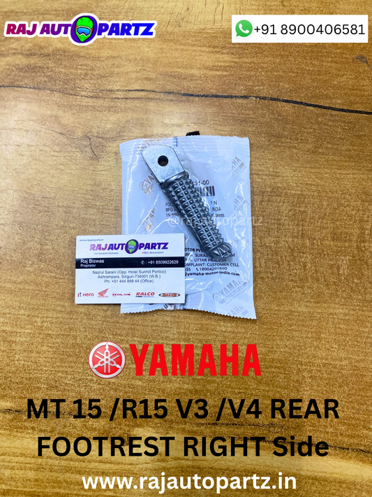 MT 15 /R15 V3/V4  REAR  FOOTREST LEFT SIDE