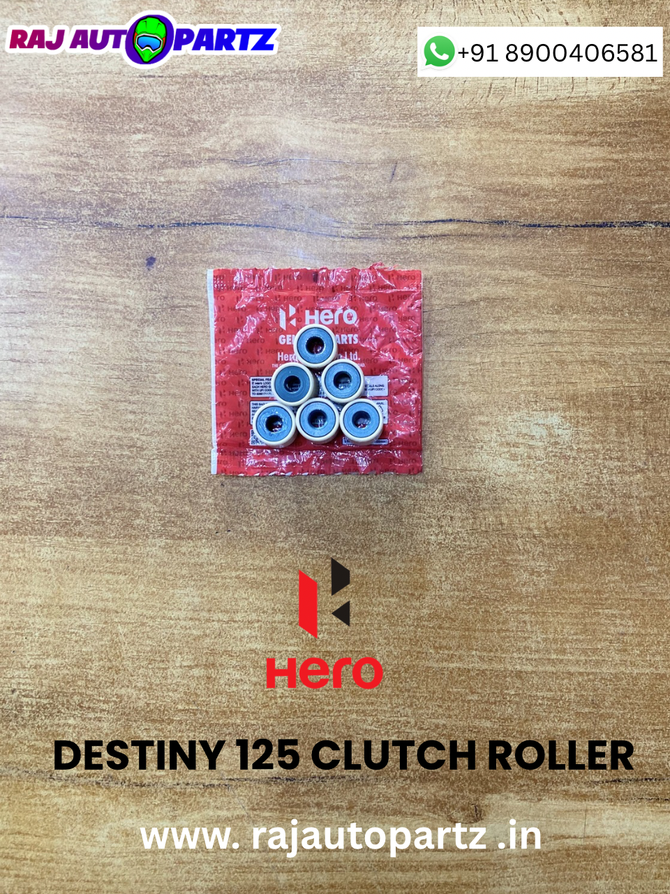 HERO DESTINI 125  CLUTCH ROLLER