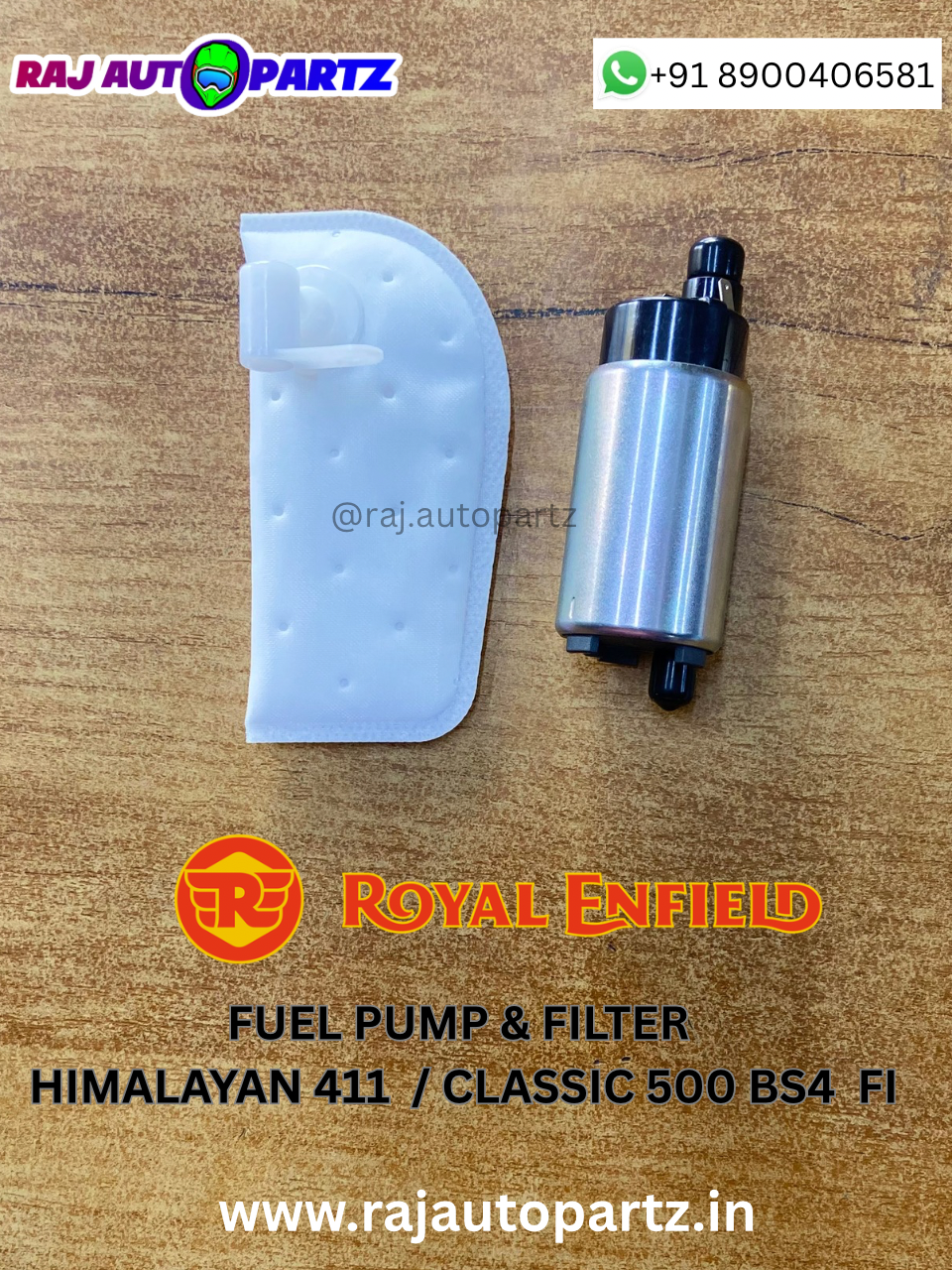 FUEL PUMP & FILTER  HIMALAYAN 411 / CLASSIC 500 BS4 FI