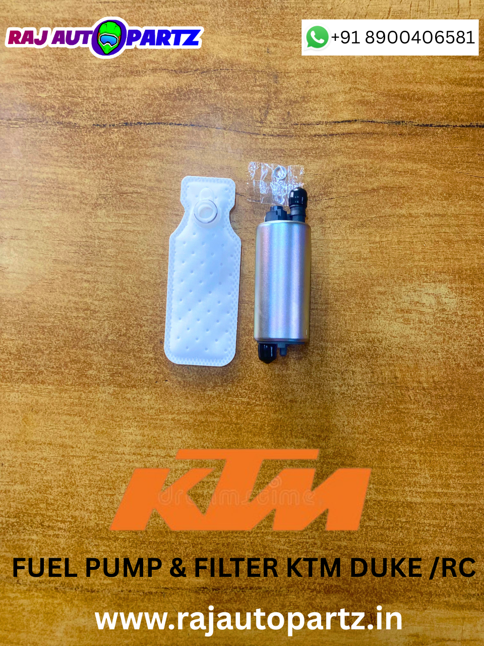 FUEL PUMP & FILTER   KTM DUKE /RC
