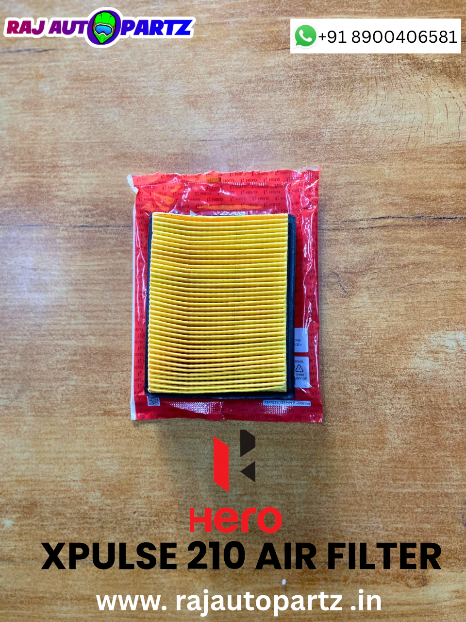 XPULSE 210 AIR FILTER