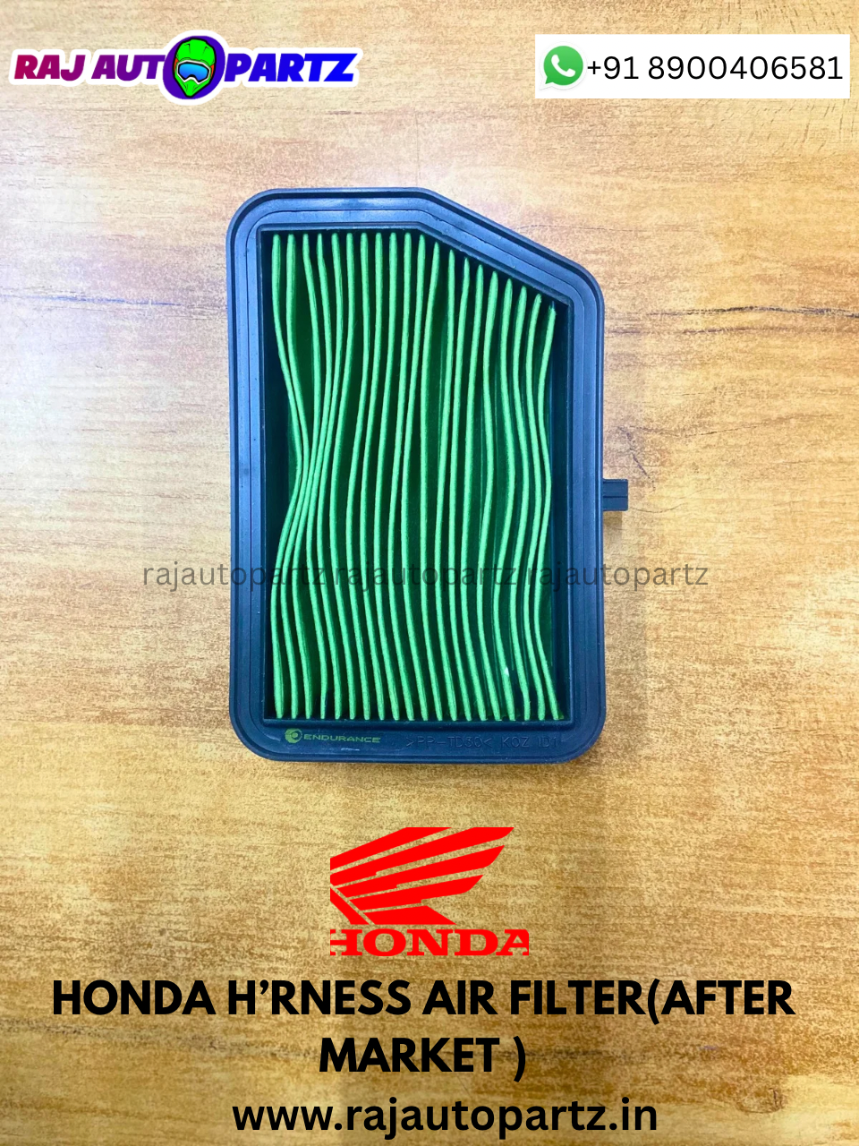 HONDA H'RNESS AIR FILTER (AFTER MARKET )
