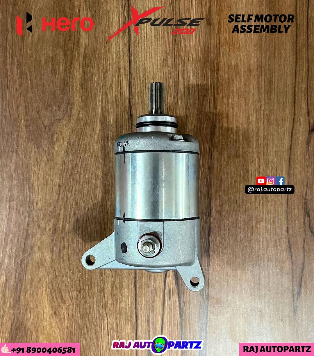 HERO XPULSE 200 SELF MOTOR ASSEMBLY