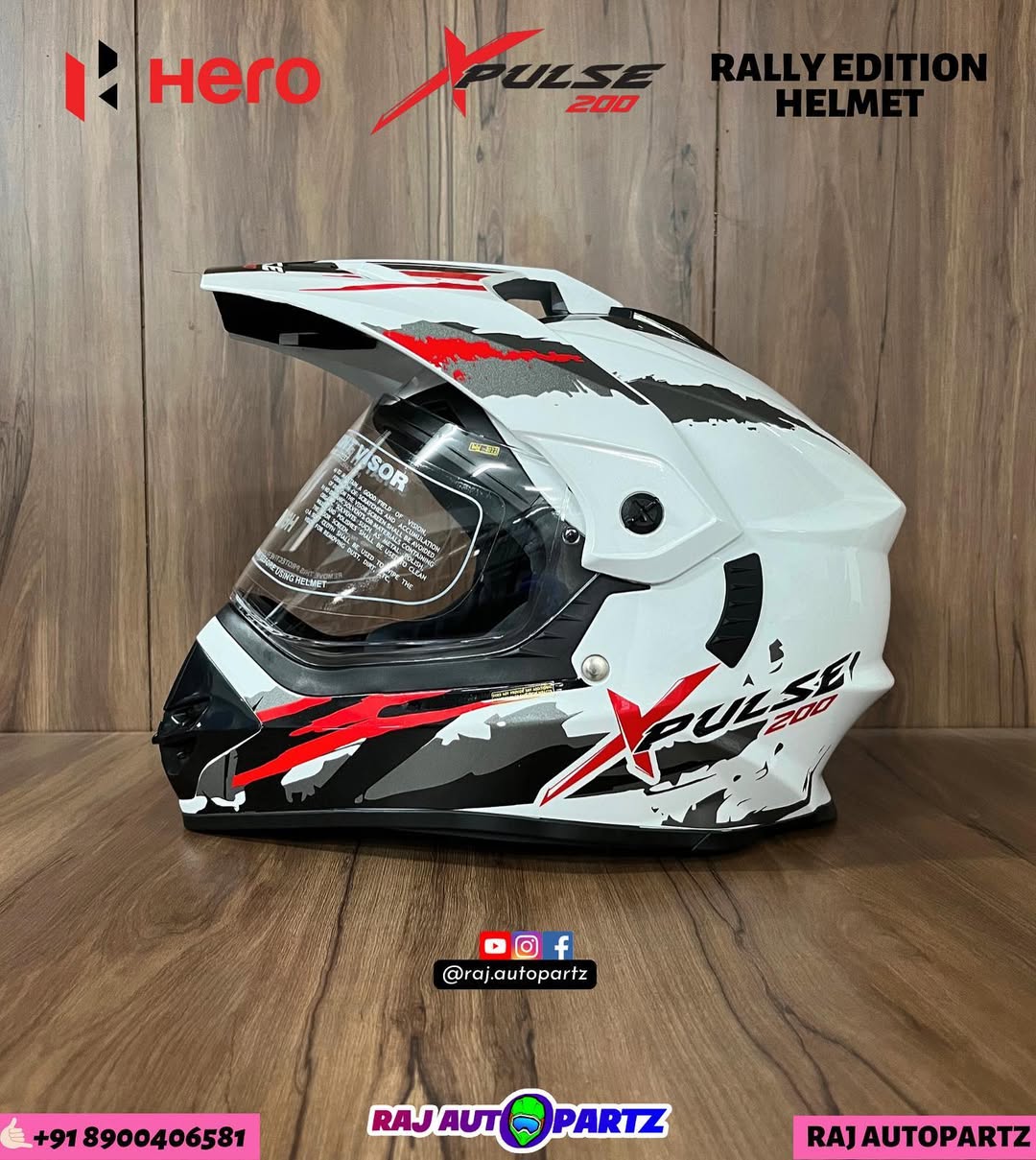 HERO XPULSE 200 RALLY EDITION HELMET