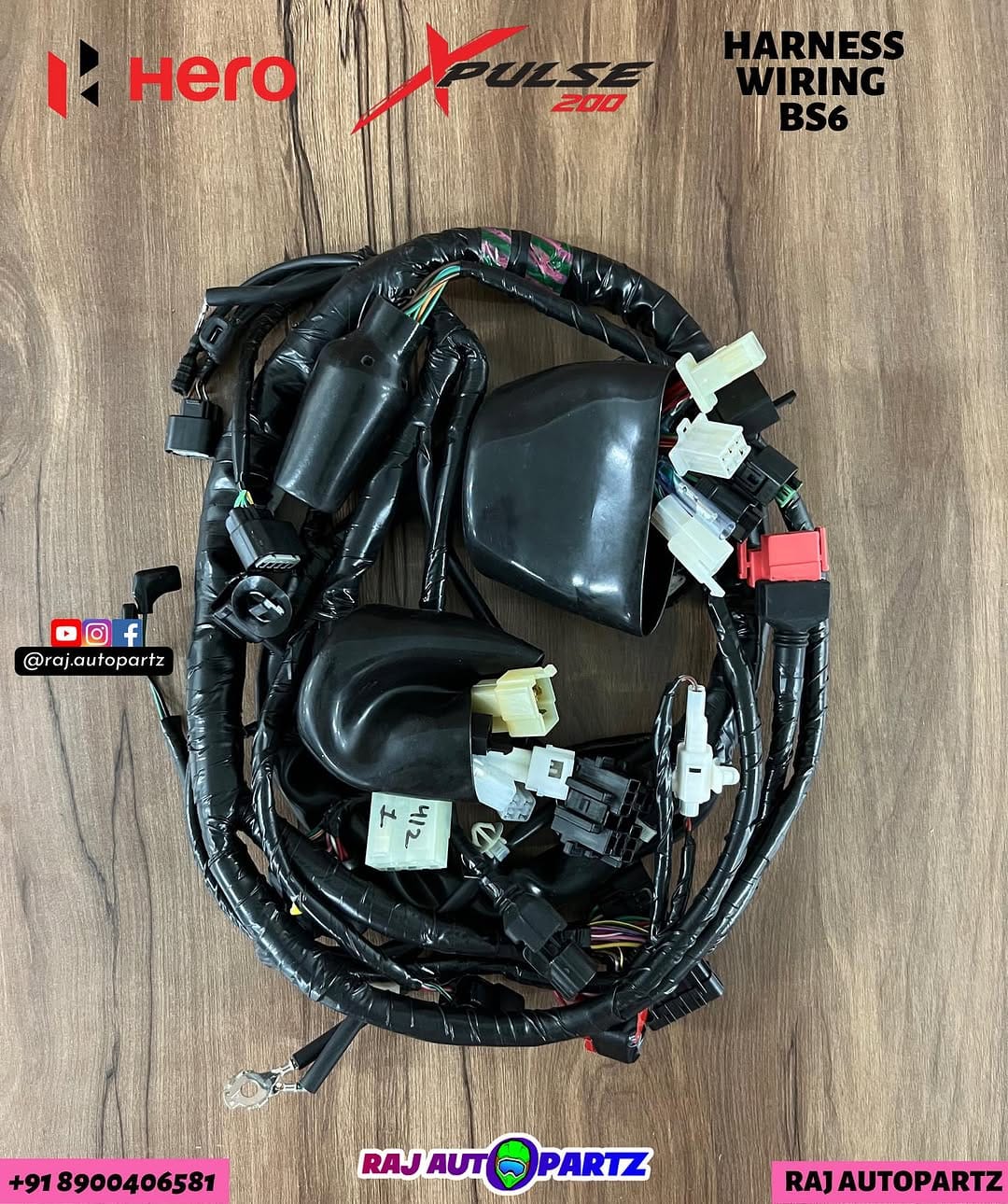 HERO XPULSE 200 2V BS6 HARNESS WIRING