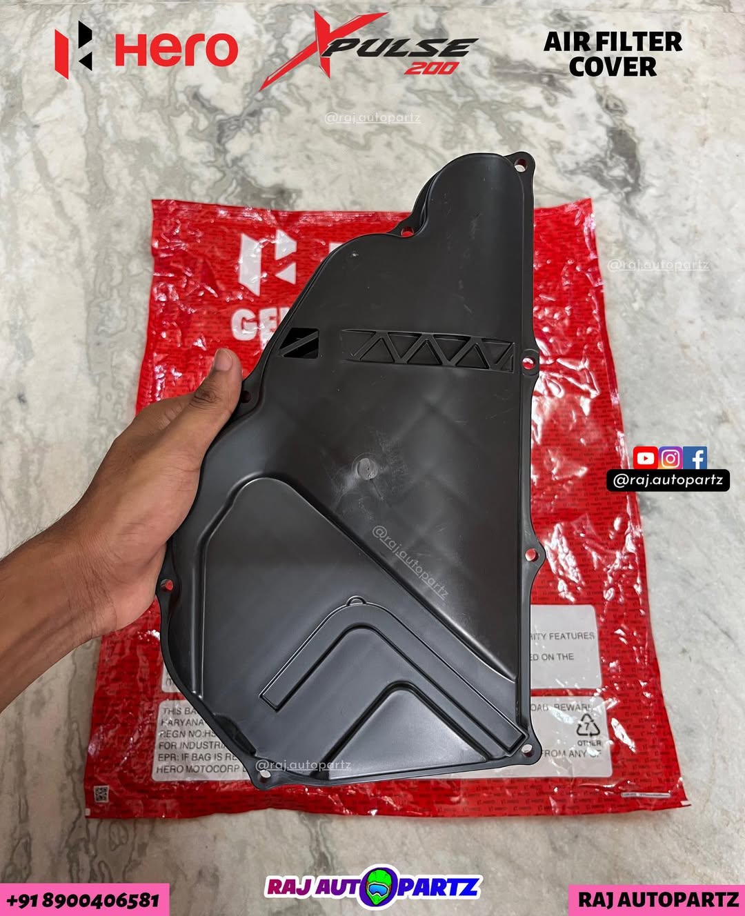 HERO XPULSE 200 AIR FILTER COVER