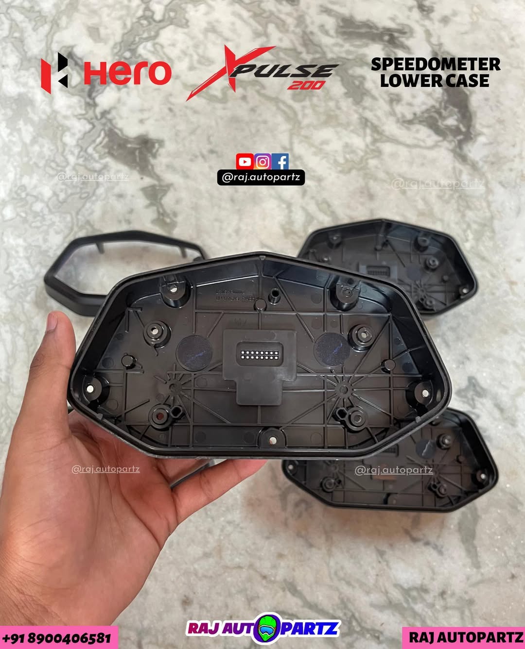 HERO XPULSE 200 SPEEDOMETER LOWER CASE
