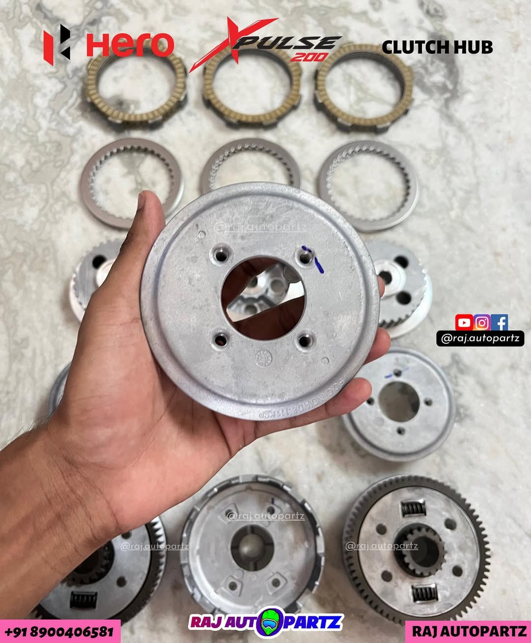 HERO XPULSE 200 CLUTCH HUB